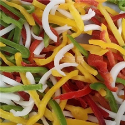 冷冻混合彩椒条
